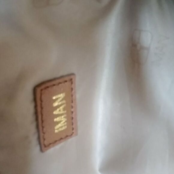 VTG,100% ORIGINALLY IMAN WOMEN SHOLDER BAG - Picture 14 of 16